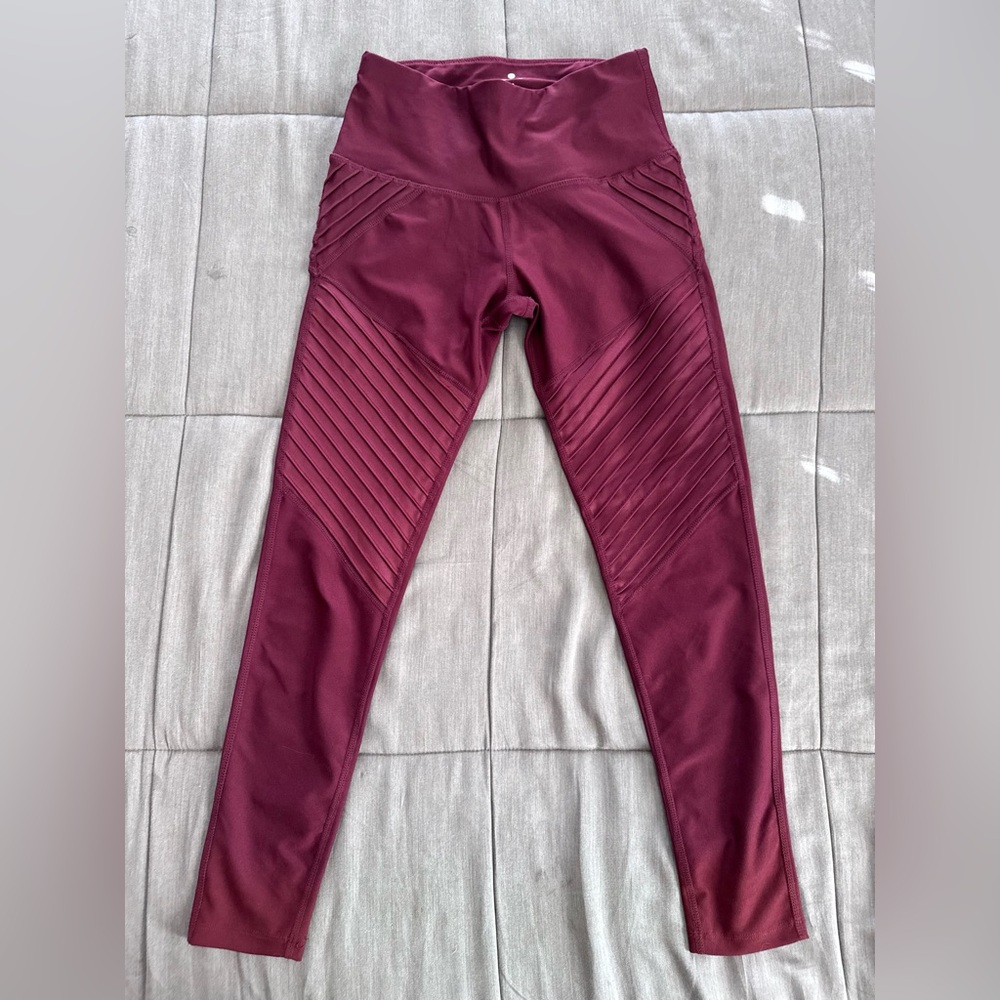 Apana High-Rise Moto Leggings size XS